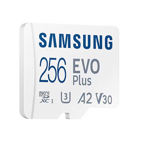 Samsung | MicroSD Card | EVO Plus | 256 GB | microSDXC Memory Card | Flash memory class U3, V30, A2 - 3